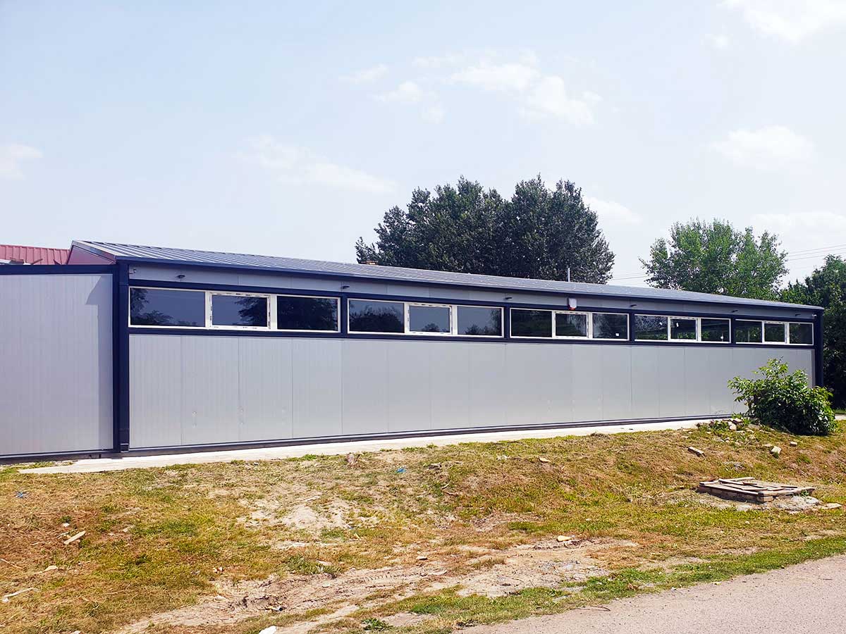 Metalna konstrukcija na hali u Ruskom Krsturu